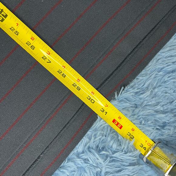 VINTAGE L.L Bean Striped Double Polo Shirt Size XL Mens Regular Blue Red Retro - Picture 6 of 8